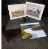 Image 2 : Collection Of Home Decor  Wall Art, Four Elephant Statues & Butchers Mat