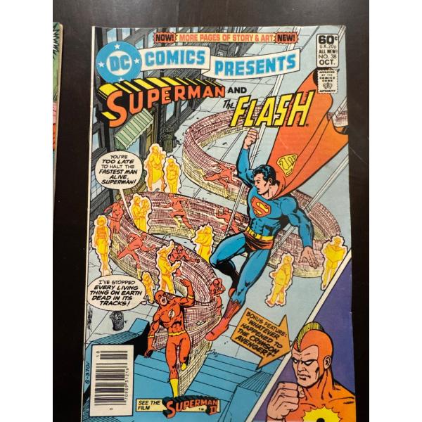 DC Comics Presents #38, published by DC Comics in October 1981, featuring a team-up between Superman