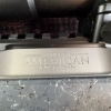 Image 14 : Ruger American bolt action rifle chambered in .243 Win, matte grey speckled synthetic stock, fluted 