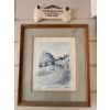 Image 1 : This framed artwork is a limited edition watercolor print titled "Helm Crag - Grasmere" by artist Ge