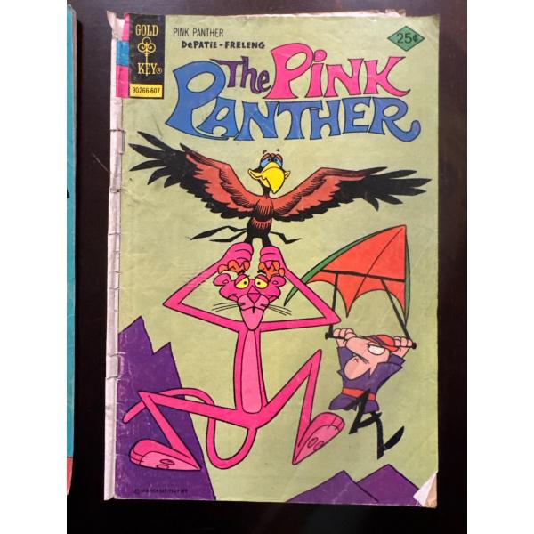  vintage Pink Panther comic book, likely published by Western Publishing under the Gold Key imprint 