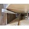 Image 1 : This is a straight rail stairlift, designed to help individuals with mobility challenges navigate st