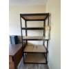 Image 1 : Steel rack shelving unit with five shelves. Dimensions are 36 inches wide by 72 inches high by 18 in