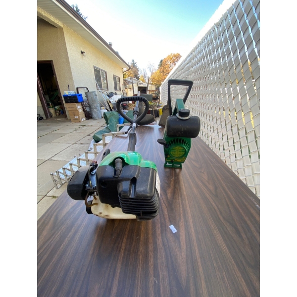  Weed eater  very good condition and weed eater 1400 lawn trimmer