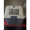 Image 2 : Pet carrier with lockable cage door, 15in wide, 16in tall and 26in deep.