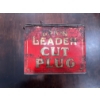 Image 4 :  vintage Union Leader Cut Plug tobacco tin, which served as a collectible container, often used as a
