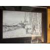 Image 2 :  framed artwork is a limited edition wildlife print titled "Rocky Mountain Elk" by Canadian artist B