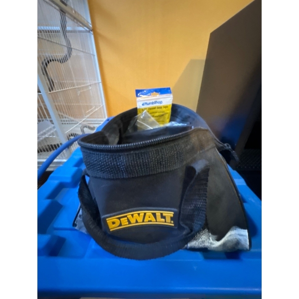 Small DeWalt tool bag, with tools inside included.