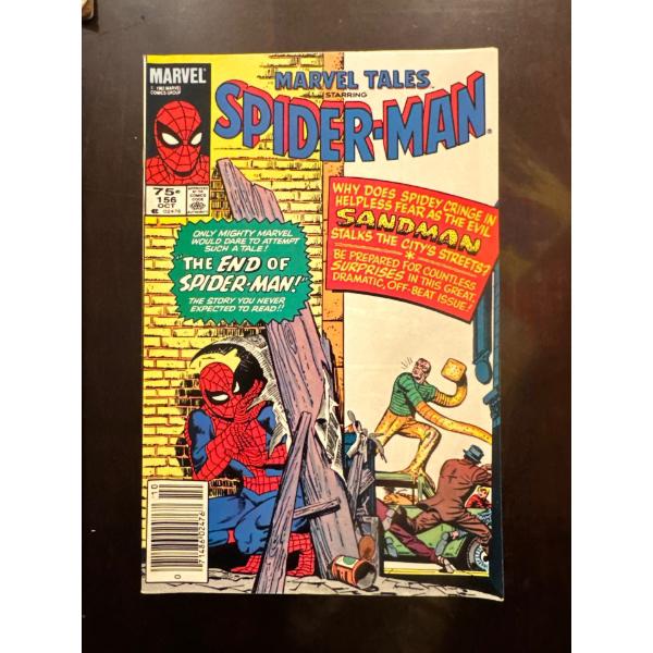 Marvel Tales #156, a comic book featuring Spider-Man, published by Marvel Comics in October 1983. 
