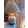 Image 1 : This is a vintage Frederick Cooper style porcelain ginger jar table lamp with a pleated shade. 