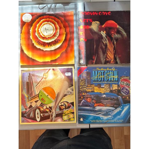 Records, set of four.