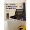 Image 1 : Lloyd's seven inch widescreen LCD with DVD.
