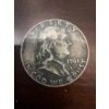 Image 4 : 1961-D Franklin Half Dollar minted in Denver. Composed of 90% silver with the obverse featuring Benj