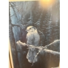 Image 4 :  framed limited edition print titled "Gray Jay" by Canadian wildlife artist Robert M. Fisher.
