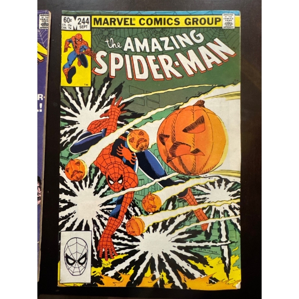  The Amazing Spider-Man #244 comic book, published in September 1983. 