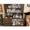 Image 1 :  China cabinet. It's 58 inches long by 63 and a quarter high by 16 deep.