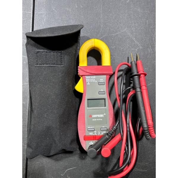 AMPROBE. Max, 400 amp, 600 volt, ACD 10 Pro with case.