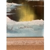 Image 2 : This is a vintage oil painting by the American artist Phillip Cantrell. 
The artwork depicts a winte