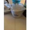 Image 2 : Corning were set and milk containers full of brand new utensils. Lot one nineteen.