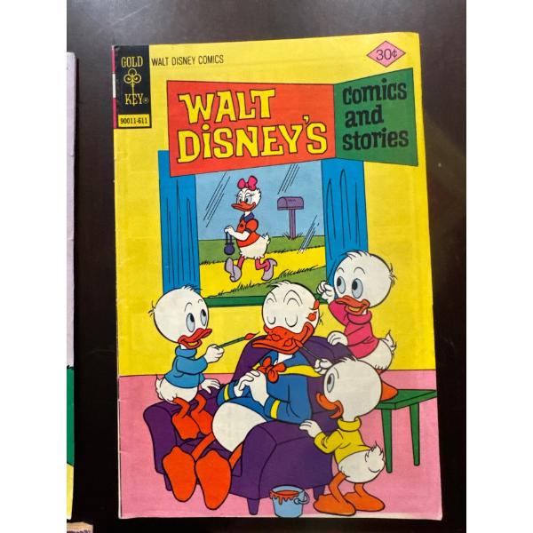  vintage comic book titled "Walt Disney's Comics and Stories," published by Gold Key Comics. 