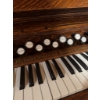 Image 6 : Sherlock Manning pump organ made in London, Canada. The organ features multiple stops and wood const