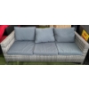 Image 3 : Grey Wicker Patio Converation Set- Style-Well Valley 3 pc Sofa Chair Set