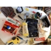 Image 1 :  Brand new razors, vice grips, screwdrivers, miscellaneous. I almost stacked it. Needlenose pliers, 