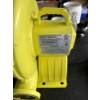 Image 2 : A yellow Super Electric S-3 air blower for inflatable bounce houses and toys