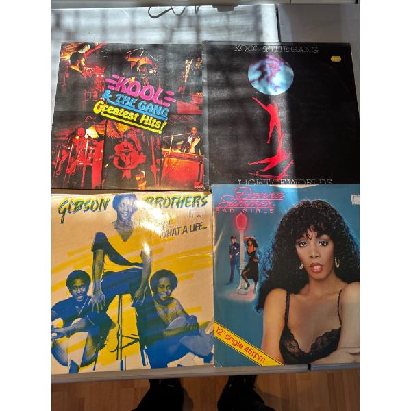 Records, set of four.