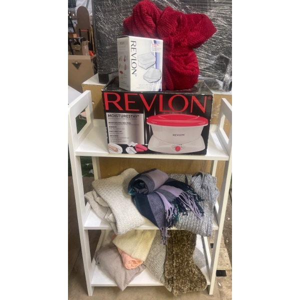 Revlon Moisture Stay Quick Heat Paraffin Bath w/Refills, Bath Robe Sweaters & More