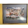 Image 1 :  framed vintage art print titled "London" by artist Christopher Rogers. 
Artist: Christopher Rogers 