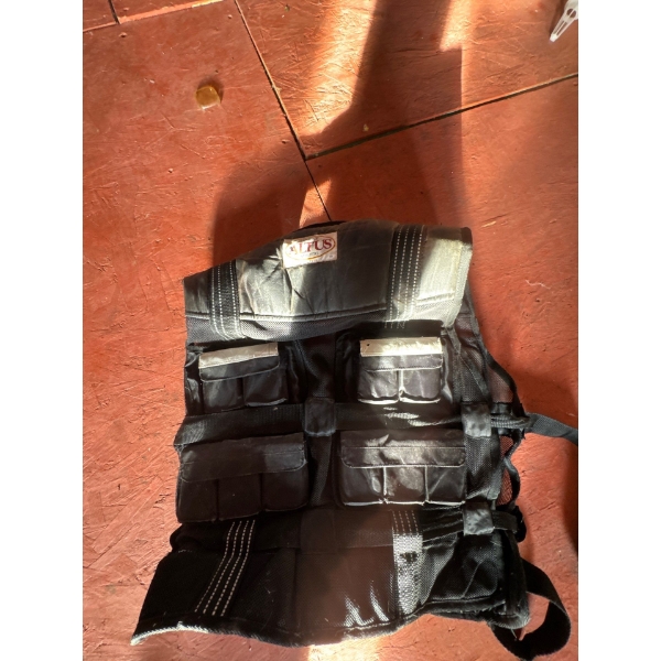 An Altus brand weighted fitness vest designed for strength training and resistance workout