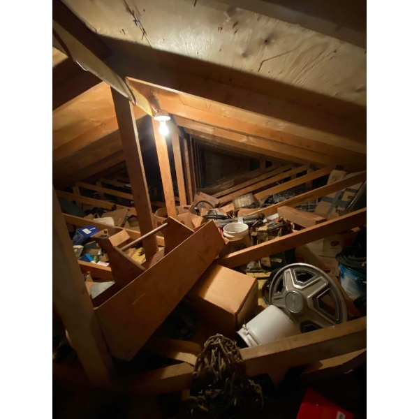 All items in attic