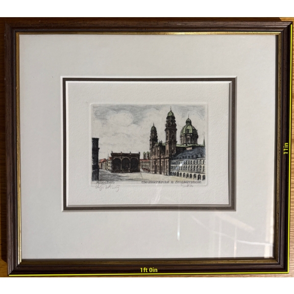  artwork depicts a historic scene in Munich,