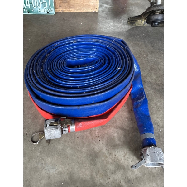 Two inch water pump hose. Very nice, brand new condition. Two of them.