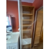 Image 3 : Very nice wooden bathroom storage cabinet with metal towel hanging rack with two sliding drawers and
