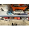 Image 2 : All items on this shelf included. Die grinders, air ratchet, 90 piece heat shrink wire wrap assortme