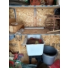Image 1 : Shed all contents included, including all hand tools in the left side, and walker and lawnmower.