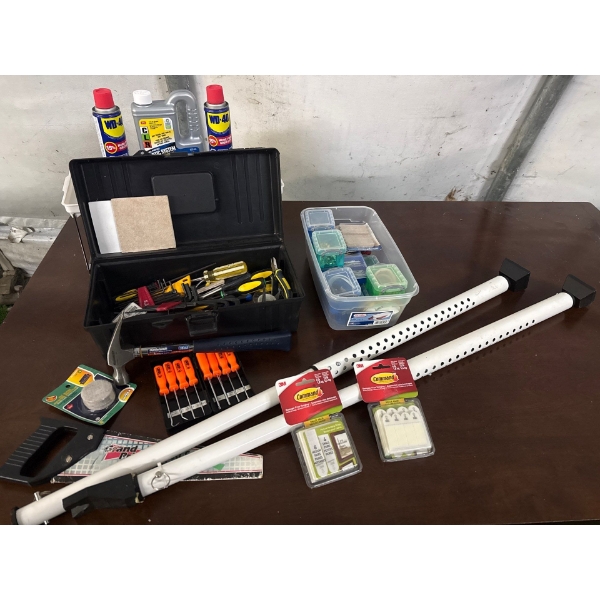 Shop Supplies  Saw, Hammer, Screwdrivers, WD-40, CLR, Wrenches & More