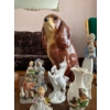 Image 5 : 1930s dog statue and various statues dog statue is 16 inches tall for reference