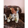 Image 2 : 1930s dog statue and various statues dog statue is 16 inches tall for reference