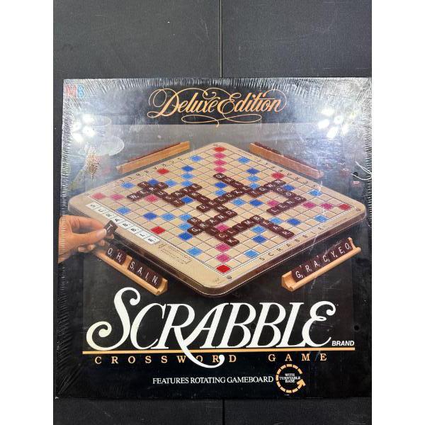 Deluxe edition scrabble crossword game. Brand new in box 