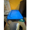 Image 1 : Like new Rubbermaid container, unknown contents inside included.