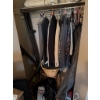 Image 3 : HP DeskJet 3752 wireless printer with original box, plus assorted clothing, hangers, and miscellaneo