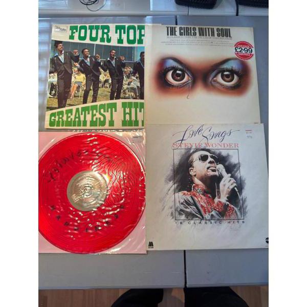 Records, set of four.