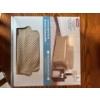 Image 1 : Smart Fit furniture cover, fits a standard loveseat 58in to 73in wide in a beige color