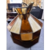 Image 1 : Vintage glass Tiffany lamp.