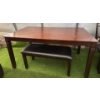 Image 4 : Seven Piece Wooden Dinette Set w/Sic Chairs, A Bench & Table Espresso Finish Modern Dinner Table & C