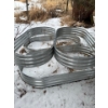 Image 1 :  7 ft. x 3 ft. Galvanized Raised Garden Bed by Huamao Beauty. 
Material: Galvanized steel with an an