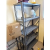 Image 1 : Steel rack. 30in long, 58in tall and 11.5in deep